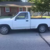 1993 Toyota Pickup, Short bed, 5 speed. 4 cyl