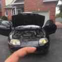 1993 Toyota Supra Hatchback Blue RWD Automatic