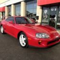 1993 TOYOTA SUPRA MKIV TWIN TURBO RED VIN TAGS
