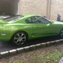 1993 Toyota Supra Turbo - 848whp/600 wtq.  Snakeskin green.