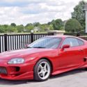 1993 TOYOTA SUPRA TWIN TURBO 6SPD MANUAL RENAISSANCE RED/TAN VEILSIDE HKS SP