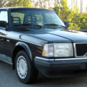 1993 Volvo 240 Sedan – Black + Black Cloth – 135K