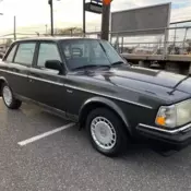 1993 Volvo 240 Sedan Black
