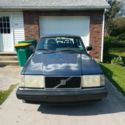 1993 volvo 240 Sedan PARTS VEHICLE [Has reconstructed title]