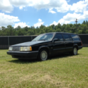 1993 Volvo 960 station wagon - black - automatic - v6 - leather seats