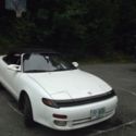 1993 White Toyota Celica Convertible Used NH Driven only in good weather