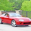 1993.5 TOYOTA SUPRA MKIV TWIN TURBO 1 OWNER PREMIER EDITION RENAISSANCE RED/TAN