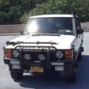 1993Classic White Land Range Rover County LWB Sport Utility CustomEngine Snorkel