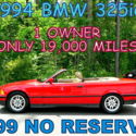 1994 -1 OWNER! ONLY 19,000 ORIGINAL MILES! THE BEST IN THE USA! $99 NO RESERVE!