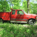 1994 4X4 351/5-Sp. With 7-1/2&#039; Western Plow Knapheide Box Plow Pump needs Work
