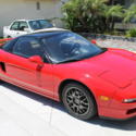 1994 Acura NSX Coupe. Not a T-top.