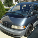 1994 BLUE TOYOTA PREVIA LE BAD ENGINE FOR PARTS OR REPAIR LOCAL PICK UP ONLY
