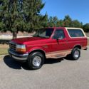 1994 Bronco 60k Actual Miles! Mint! 5.0 V8 Limited Slip Rear Cargo Cover