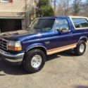 1994 Bronco Only 140k Act Miles!  Stunning Medium Royal Blue Survivor! 5.8 Liter