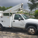 1994 C3500HD 3500 6.5 6.5L turbo diesel crane boom EX Altec bucket 35ft AT200A