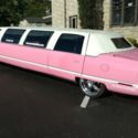 1994 Cadillac DeVille PINK Limousine 100&#034; stretch