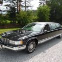1994 CADILLAC FLEETWOOD 6 DOOR BLACK LIMO LIMOUSINE LOW MILES SUPERIOR COACH