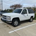 1994 Chevrolet Blazer SUV White 4WD Automatic K1500