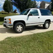 1994 Chevrolet Blazer SUV White K1500