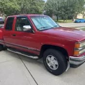 1994 Chevrolet C/K Pickup 1500 Red K1500
