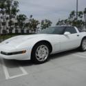 1994 Chevrolet Corvette  26228 Miles Arctic White  5L NA V8 overhead valves (OHV