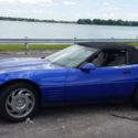1994 Chevrolet Corvette Convertible This Admiral Blue Convertible Top