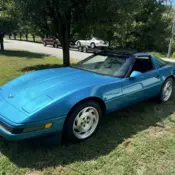 1994 Chevrolet Corvette Hatchback Blue
