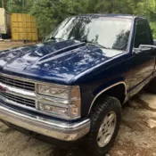 1994 Chevrolet Gmt-400 Pickup Blue K1500