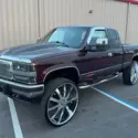 1994 Chevrolet Gmt-400 Pickup Red 4WD Automatic K1500