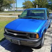 1994 Chevrolet S Truck Pickup Blue S10