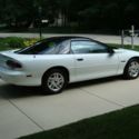 1994 CHEVY CAMARO Z28,WHITE,MINT,5.7,AUTO,CHEVROLET, red interior,rare