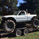1994 chevy s10 4x4 truck, rear engine 454 big block, dana 60, 4 link,turbo  400