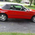 1994 CHRYSLER LEBARON GTC CONVERTIBLE RED