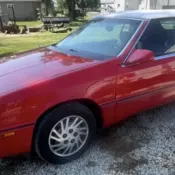 1994 Chrysler LeBaron Red GTC