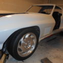 1994 corvette, 1963 resto mod body, custom body