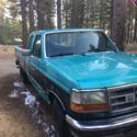 1994 f250 turbo diesel 7.3 2wd turquoise green