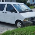 1994 Ford Aerostar Van White RWD Automatic