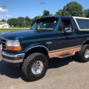 1994 FORD BRONCO 4X4  EDDIE BAUER EDITION LOADED