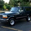 1994 Ford Bronco XLT 4x4 2dr SUV Leather Int&#039; 5.8&#039;Liter 351 V8 Engine RUST FREE