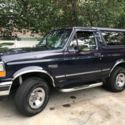 1994 FORD BRONCO XLT  4x4 5.0L All Original Always Garage Only 118k SUV No Resv.