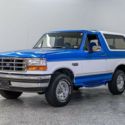 1994 Ford Bronco XLT 90026 Miles Blue/White SUV 302ci 4-Spd Auto