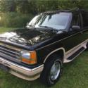 1994 Ford Explorer Eddie Bauer 91,699 Miles Black SUV V6 Cylinder Engine Automat