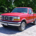 1994 FORD F-150  4X4  152K MILES  RUNS AND DRIVES GREAT BODY MANS SPECIAL