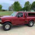 1994 Ford F-150 Pickup Flareside Red 4WD Automatic