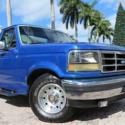 1994 Ford F-150 XLT Flareside Blue Restored Beautifully 5.0L V8 Awesome Truck!