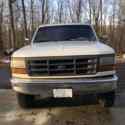 1994 Ford F-250 Pickup White 4WD Automatic