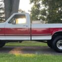 1994 Ford F-250 Pickup White 4WD Manual