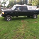 1994 Ford F-350 Pickup Black 4WD Automatic