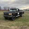 1994 Ford F-350 Pickup Blue 4WD Automatic