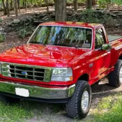1994 Ford F150 XLT Flareside ("stepside"), Automatic, 351 V8,